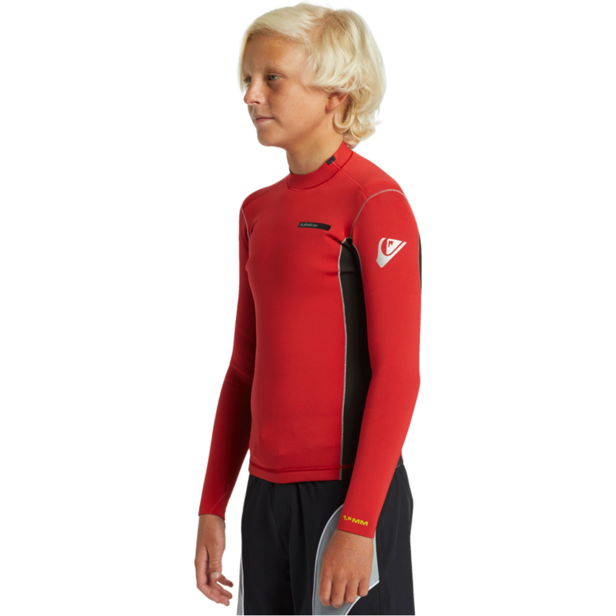 2026 Quiksilver Junior Everyday Sessions 1.5mm Wetsuit Jacket AQBW803009 - High Risk Red